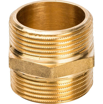 Ниппель Ду 32 (1 1/4") наружная резьба STOUT